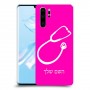 רופא סטטוסקופ כיסוי מגן קשיח בעיצוב אישי עם השם שלך ל Huawei P30 Pro יחידה אחת סקרין מובייל