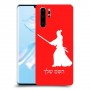 סמוראי כיסוי מגן קשיח בעיצוב אישי עם השם שלך ל Huawei P30 Pro יחידה אחת סקרין מובייל