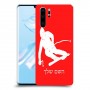 סקִי כיסוי מגן קשיח בעיצוב אישי עם השם שלך ל Huawei P30 Pro יחידה אחת סקרין מובייל