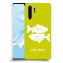 דגים כיסוי מגן קשיח בעיצוב אישי עם השם שלך ל Huawei P30 Pro יחידה אחת סקרין מובייל