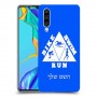 טריאתלון כיסוי מגן קשיח בעיצוב אישי עם השם שלך ל Huawei P30 יחידה אחת סקרין מובייל