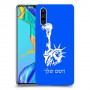 פסל החירות כיסוי מגן קשיח בעיצוב אישי עם השם שלך ל Huawei P30 יחידה אחת סקרין מובייל