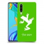 צפרדע טרופית כיסוי מגן קשיח בעיצוב אישי עם השם שלך ל Huawei P30 יחידה אחת סקרין מובייל