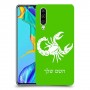 עקרב כיסוי מגן קשיח בעיצוב אישי עם השם שלך ל Huawei P30 יחידה אחת סקרין מובייל