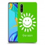 שמש כיסוי מגן קשיח בעיצוב אישי עם השם שלך ל Huawei P30 יחידה אחת סקרין מובייל