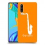 סקספון כיסוי מגן קשיח בעיצוב אישי עם השם שלך ל Huawei P30 יחידה אחת סקרין מובייל