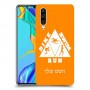 טריאתלון כיסוי מגן קשיח בעיצוב אישי עם השם שלך ל Huawei P30 יחידה אחת סקרין מובייל