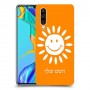 שמש כיסוי מגן קשיח בעיצוב אישי עם השם שלך ל Huawei P30 יחידה אחת סקרין מובייל