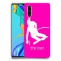 סקִי כיסוי מגן קשיח בעיצוב אישי עם השם שלך ל Huawei P30 יחידה אחת סקרין מובייל