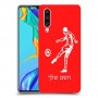 שחקן כדורגל כיסוי מגן קשיח בעיצוב אישי עם השם שלך ל Huawei P30 יחידה אחת סקרין מובייל