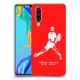 שחקן טניס כיסוי מגן קשיח בעיצוב אישי עם השם שלך ל Huawei P30 יחידה אחת סקרין מובייל