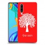 עץ כיסוי מגן קשיח בעיצוב אישי עם השם שלך ל Huawei P30 יחידה אחת סקרין מובייל
