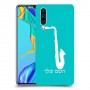 סקספון כיסוי מגן קשיח בעיצוב אישי עם השם שלך ל Huawei P30 יחידה אחת סקרין מובייל