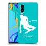 סקִי כיסוי מגן קשיח בעיצוב אישי עם השם שלך ל Huawei P30 יחידה אחת סקרין מובייל