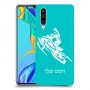 אופנוע שלג כיסוי מגן קשיח בעיצוב אישי עם השם שלך ל Huawei P30 יחידה אחת סקרין מובייל