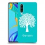 עץ כיסוי מגן קשיח בעיצוב אישי עם השם שלך ל Huawei P30 יחידה אחת סקרין מובייל