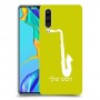 סקספון כיסוי מגן קשיח בעיצוב אישי עם השם שלך ל Huawei P30 יחידה אחת סקרין מובייל