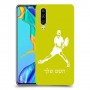 שחקן טניס כיסוי מגן קשיח בעיצוב אישי עם השם שלך ל Huawei P30 יחידה אחת סקרין מובייל