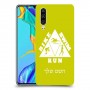 טריאתלון כיסוי מגן קשיח בעיצוב אישי עם השם שלך ל Huawei P30 יחידה אחת סקרין מובייל
