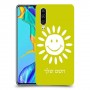 שמש כיסוי מגן קשיח בעיצוב אישי עם השם שלך ל Huawei P30 יחידה אחת סקרין מובייל
