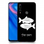 דגים כיסוי מגן קשיח בעיצוב אישי עם השם שלך ל Huawei Y9 Prime (2019) יחידה אחת סקרין מובייל