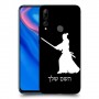 סמוראי כיסוי מגן קשיח בעיצוב אישי עם השם שלך ל Huawei Y9 Prime (2019) יחידה אחת סקרין מובייל