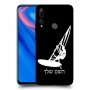 גלישת מפרש כיסוי מגן קשיח בעיצוב אישי עם השם שלך ל Huawei Y9 Prime (2019) יחידה אחת סקרין מובייל