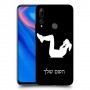 אימון ספורט - אישה כיסוי מגן קשיח בעיצוב אישי עם השם שלך ל Huawei Y9 Prime (2019) יחידה אחת סקרין מובייל