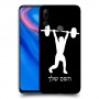 הרמת משקולות כיסוי מגן קשיח בעיצוב אישי עם השם שלך ל Huawei Y9 Prime (2019) יחידה אחת סקרין מובייל