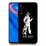 מערב פרוע - קאובוי כיסוי מגן קשיח בעיצוב אישי עם השם שלך ל Huawei Y9 Prime (2019) יחידה אחת סקרין מובייל