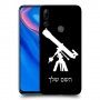טלסקופ כיסוי מגן קשיח בעיצוב אישי עם השם שלך ל Huawei Y9 Prime (2019) יחידה אחת סקרין מובייל