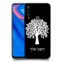 עץ כיסוי מגן קשיח בעיצוב אישי עם השם שלך ל Huawei Y9 Prime (2019) יחידה אחת סקרין מובייל