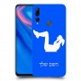 אימון ספורט - אישה כיסוי מגן קשיח בעיצוב אישי עם השם שלך ל Huawei Y9 Prime (2019) יחידה אחת סקרין מובייל