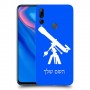 טלסקופ כיסוי מגן קשיח בעיצוב אישי עם השם שלך ל Huawei Y9 Prime (2019) יחידה אחת סקרין מובייל
