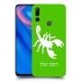עקרב כיסוי מגן קשיח בעיצוב אישי עם השם שלך ל Huawei Y9 Prime (2019) יחידה אחת סקרין מובייל