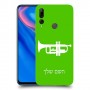 חצוצרה כיסוי מגן קשיח בעיצוב אישי עם השם שלך ל Huawei Y9 Prime (2019) יחידה אחת סקרין מובייל
