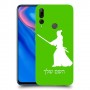 סמוראי כיסוי מגן קשיח בעיצוב אישי עם השם שלך ל Huawei Y9 Prime (2019) יחידה אחת סקרין מובייל