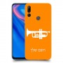 חצוצרה כיסוי מגן קשיח בעיצוב אישי עם השם שלך ל Huawei Y9 Prime (2019) יחידה אחת סקרין מובייל