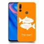 דגים כיסוי מגן קשיח בעיצוב אישי עם השם שלך ל Huawei Y9 Prime (2019) יחידה אחת סקרין מובייל