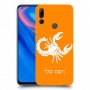 עקרב כיסוי מגן קשיח בעיצוב אישי עם השם שלך ל Huawei Y9 Prime (2019) יחידה אחת סקרין מובייל