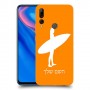 גלישה כיסוי מגן קשיח בעיצוב אישי עם השם שלך ל Huawei Y9 Prime (2019) יחידה אחת סקרין מובייל