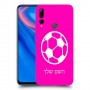 כדורגל - כדור כיסוי מגן קשיח בעיצוב אישי עם השם שלך ל Huawei Y9 Prime (2019) יחידה אחת סקרין מובייל