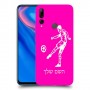 שחקן כדורגל כיסוי מגן קשיח בעיצוב אישי עם השם שלך ל Huawei Y9 Prime (2019) יחידה אחת סקרין מובייל