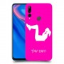 אימון ספורט - אישה כיסוי מגן קשיח בעיצוב אישי עם השם שלך ל Huawei Y9 Prime (2019) יחידה אחת סקרין מובייל