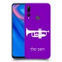חצוצרה כיסוי מגן קשיח בעיצוב אישי עם השם שלך ל Huawei Y9 Prime (2019) יחידה אחת סקרין מובייל