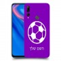 כדורגל - כדור כיסוי מגן קשיח בעיצוב אישי עם השם שלך ל Huawei Y9 Prime (2019) יחידה אחת סקרין מובייל