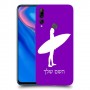 גלישה כיסוי מגן קשיח בעיצוב אישי עם השם שלך ל Huawei Y9 Prime (2019) יחידה אחת סקרין מובייל