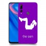 אימון ספורט - אישה כיסוי מגן קשיח בעיצוב אישי עם השם שלך ל Huawei Y9 Prime (2019) יחידה אחת סקרין מובייל