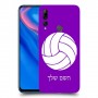 כדורעף - כדור כיסוי מגן קשיח בעיצוב אישי עם השם שלך ל Huawei Y9 Prime (2019) יחידה אחת סקרין מובייל