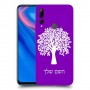 עץ כיסוי מגן קשיח בעיצוב אישי עם השם שלך ל Huawei Y9 Prime (2019) יחידה אחת סקרין מובייל